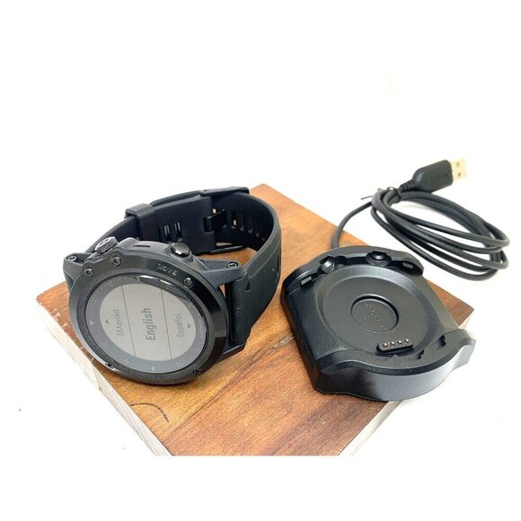 Garmin Tactix Bravo Men's Watch GPS Smartwatch Black Rubber Band 51mm - Picture 8 of 14